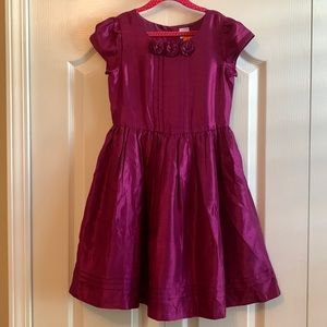 Gymboree Girls Dress, Size 8, Color Plum, Brand New, Made India.
